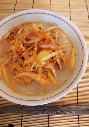 細切りねぎチャーシューのとんこつラーメン-レシピのメイン写真