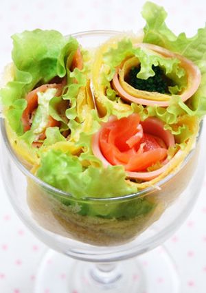 たまごロール花束☆キャラ弁・パーティー用-レシピのメイン写真