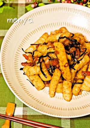 冷凍ポテトの甘辛♪昆布炒め-レシピのメイン写真