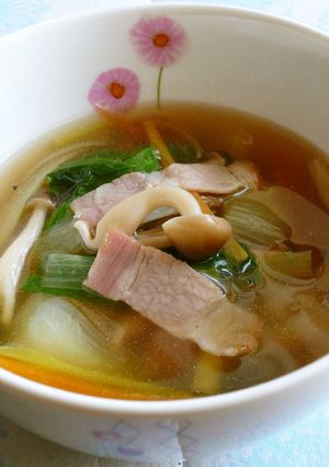 ❦具沢山♪栄養満点☆あっさり中華スープ❦-レシピのメイン写真