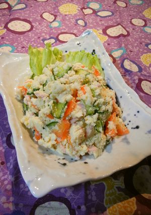 塩麹入り♬ポテトサラダ風おからサラダ♬-レシピのメイン写真