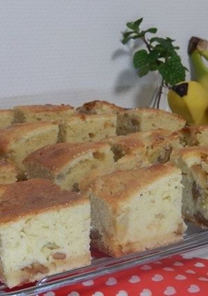 ばななとくるみのケーキ-レシピのメイン写真