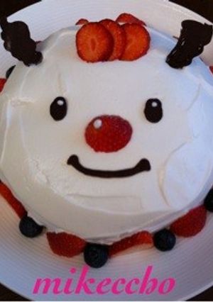 トナカイのクリスマスケーキ-レシピのメイン写真
