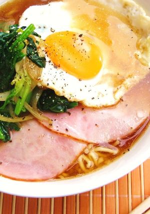 ポパイ♪醤油ラーメン-レシピのメイン写真