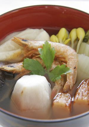 鹿児島風♪お雑煮-レシピのメイン写真