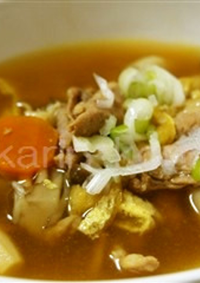豚とカブの和風カレースープ-レシピのメイン写真