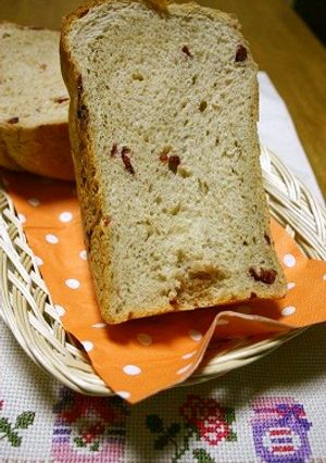 黒糖クランベリー食パン-レシピのメイン写真