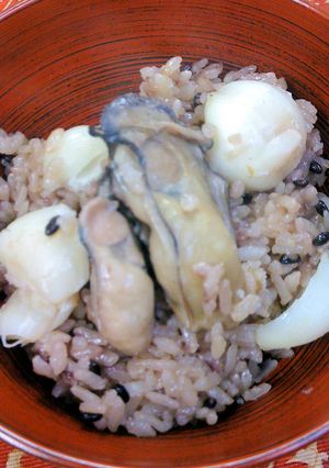 百合根・牡蛎・ジャスミンご飯-レシピのメイン写真