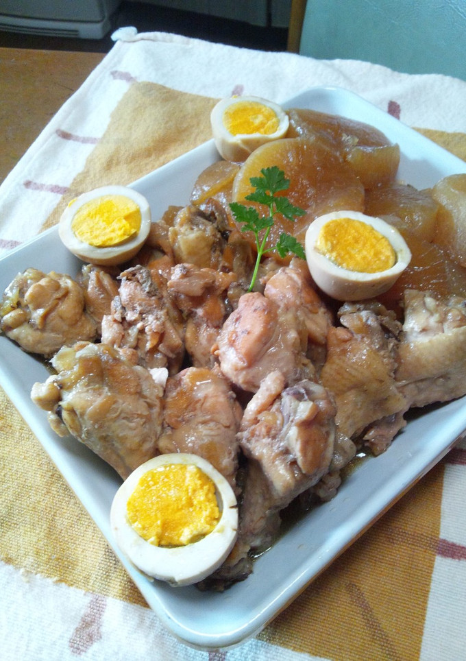 鶏手羽と大根の旨煮-レシピのメイン写真
