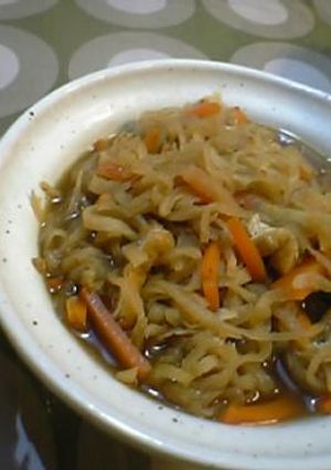 切干大根の煮物-レシピのメイン写真