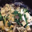 高野豆腐とニラの卵とじ