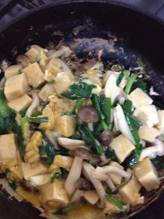 高野豆腐とニラの卵とじ-レシピのメイン写真