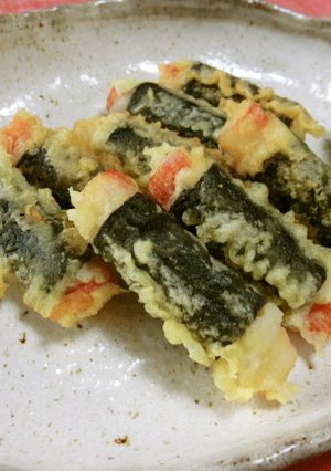 ♦巻いたレンコンの天ぷら♦-レシピのメイン写真