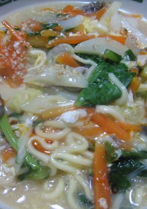数分でできる、鍋一つで酸辣湯麺-レシピのメイン写真