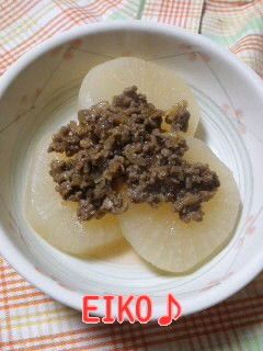 大根のそぼろあんかけ♪-レシピのメイン写真