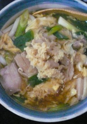 あんかけ親子うどん-レシピのメイン写真