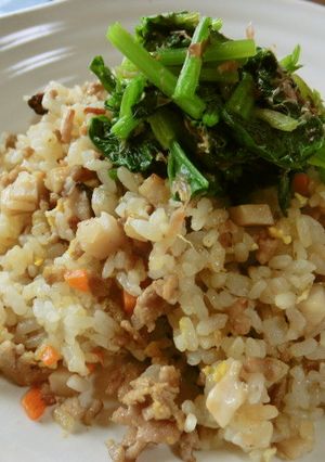 根菜チャーハン♡　-レシピのメイン写真