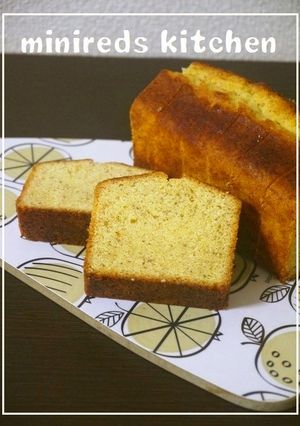 アーモンドパウンドケーキ-レシピのメイン写真