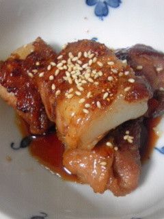 お餅の豚肉巻き-レシピのメイン写真