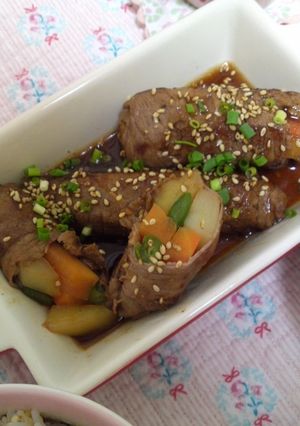 簡単☆野菜肉巻き-レシピのメイン写真