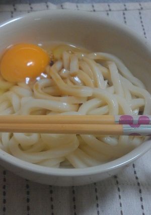 釜玉うどん-レシピのメイン写真