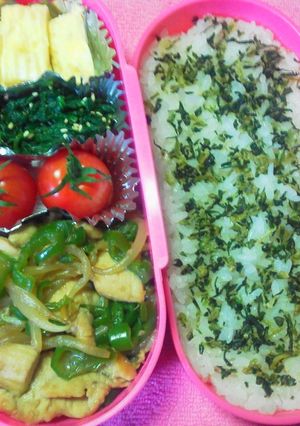 青椒肉絲風☆鶏ピー炒め-レシピのメイン写真