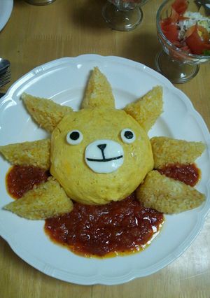 ライスケーキ☆ワンピース♪サニー号♪-レシピのメイン写真