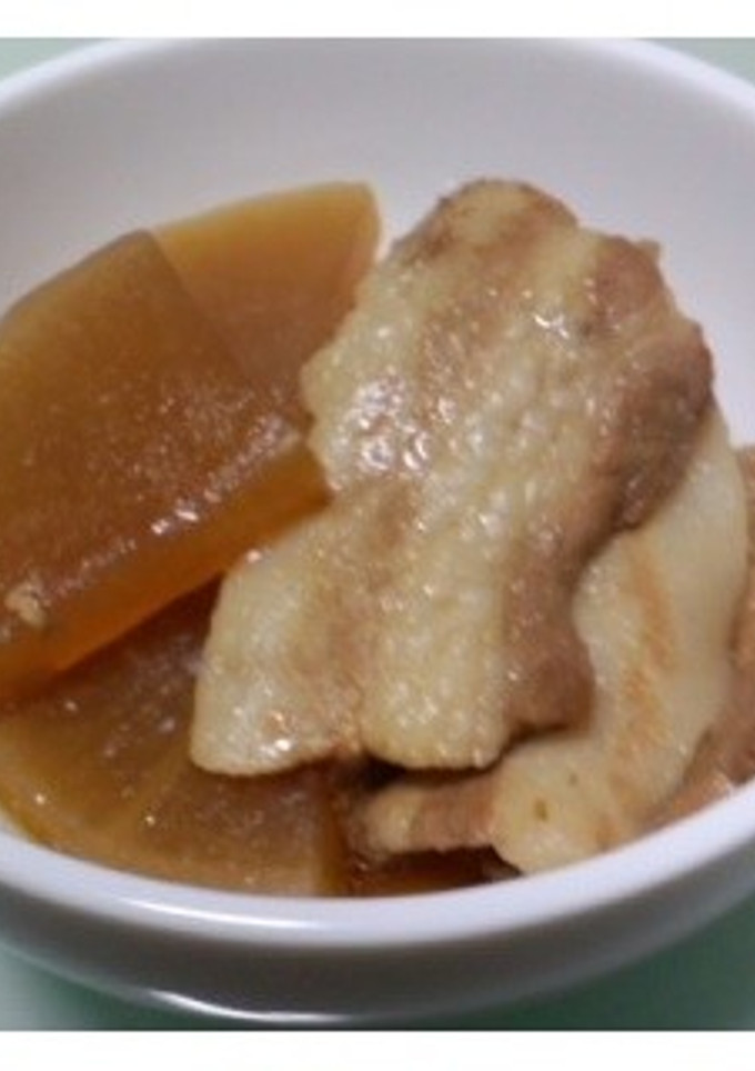 簡単☆豚バラと大根の煮物-レシピのメイン写真