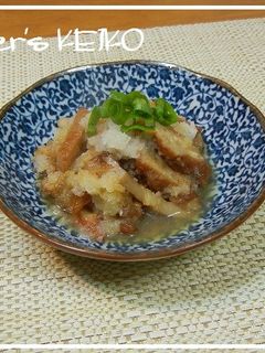 おでんのリメイク『みぞれ和え』-レシピのメイン写真