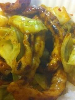 キャベツと鶏胸肉の中華炒め-レシピのメイン写真