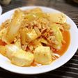 ボリュームたっぷり♡豚キムチ豆腐♡