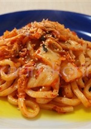 簡単＊おかかキムチの焼きうどん-レシピのメイン写真