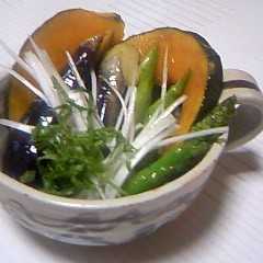 野菜の揚げびたし-レシピのメイン写真
