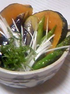 野菜の揚げびたし-レシピのメイン写真