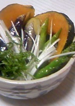 野菜の揚げびたし-レシピのメイン写真
