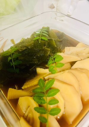 新若芽　新筍で、若竹煮-レシピのメイン写真