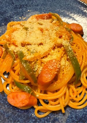 新玉ねぎのコク旨ナポリタン-レシピのメイン写真