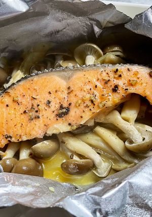 鮭のホイル焼き-レシピのメイン写真