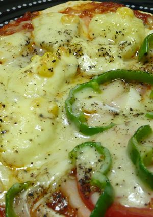 冷ごはんdeピザ生地-レシピのメイン写真