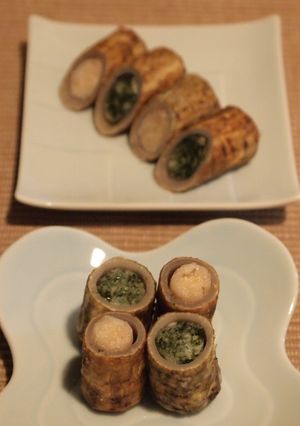 筒ごぼうのカラフル揚げ-レシピのメイン写真