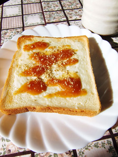 クリームチーズと味噌のトースト-レシピのメイン写真