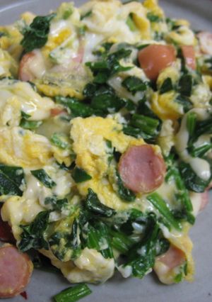 簡単ほうれん草食べ合せで鉄分バッチリ-レシピのメイン写真