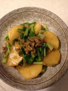 かぶと豚肉のピリ辛甘酢炒め煮-レシピのメイン写真