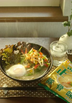 マルちゃん　サラダラーメン♪-レシピのメイン写真