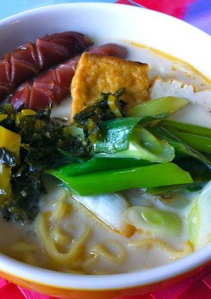 高菜大好き！味噌ミルクらーめん☆-レシピのメイン写真