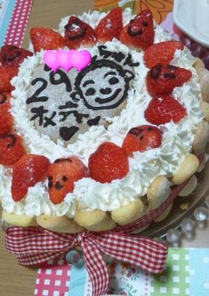 ☆birthdaycake☆-レシピのメイン写真