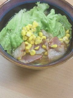 シャキシャキレタスラーメン-レシピのメイン写真