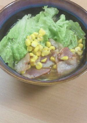 シャキシャキレタスラーメン-レシピのメイン写真