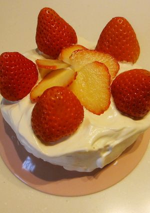 卵１個からできる☆簡単スポンジケーキ-レシピのメイン写真