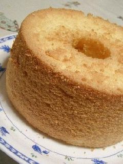 ふわふわ★プレーンシフォンケーキ★-レシピのメイン写真
